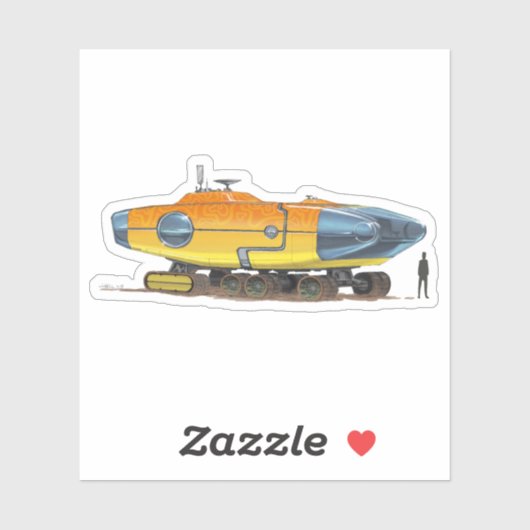 ロケットロッジ – ステッカー シール (シート)