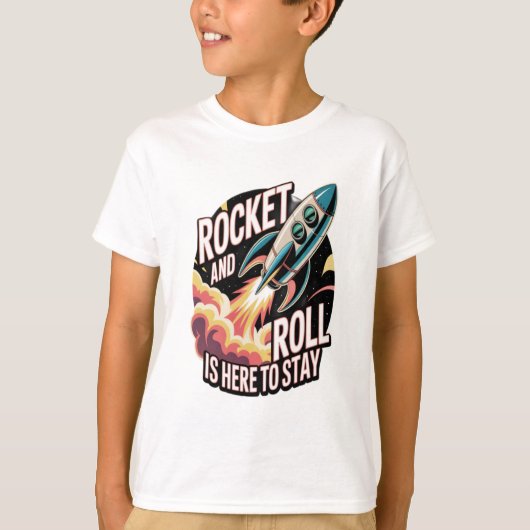 ロケットロール Tシャツ (正面)