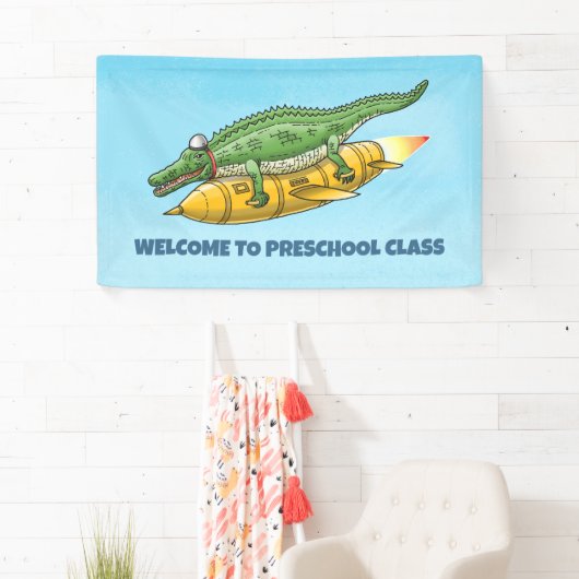 ロケットワニ 横断幕 (インサイチュ)