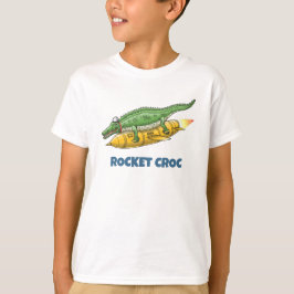 ロケットワニ Tシャツ