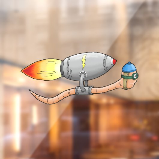 ロケットワーム ウィンドウサイン (シート2)