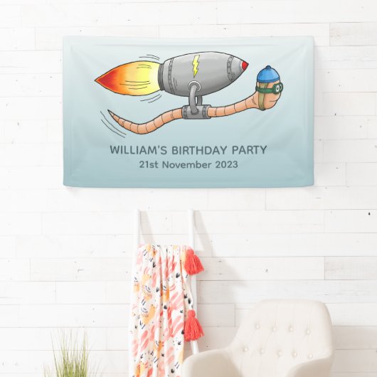 ロケットワーム 横断幕 (インサイチュ)