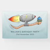 ロケットワーム 横断幕 (横)