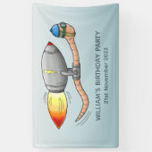 ロケットワーム 横断幕 (縦)