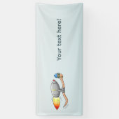 ロケットワーム 横断幕 (縦)