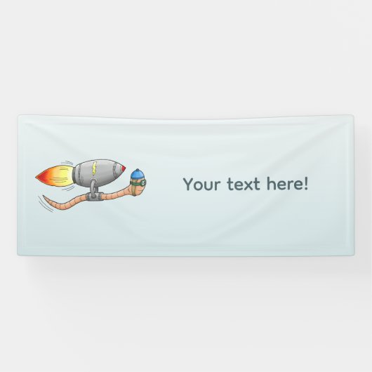 ロケットワーム 横断幕 (横)