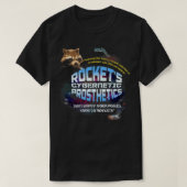 ロケット人工衛星 Tシャツ (デザイン正面)