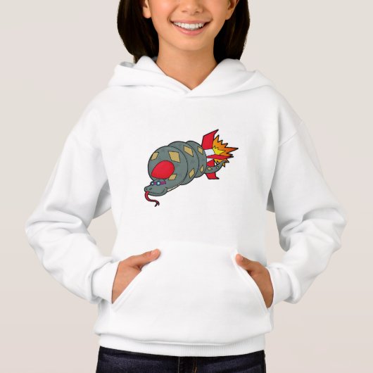 ロケット付きヘビ (正面)