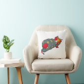 ロケット付きヘビ クッション (椅子)