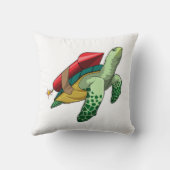 ロケット付き亀 クッション (裏面)