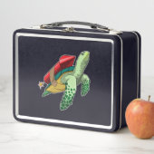 ロケット付き亀 メタルランチボックス (インサイチュ)