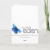 ロケット写真ソン10歳誕生日男子カード カード (裏面)