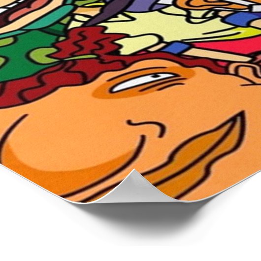 ロケット出力 ポスター (角)