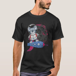 ロケット動物宇宙動物宇宙飛行士K Tシャツ