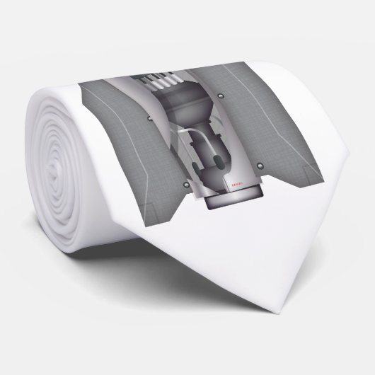 ロケット図 ネクタイ (ロール)