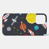 ロケット宇宙太陽の地球系と惑星コスモス  Case-Mate iPhoneケース (裏面 (横))