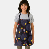 ロケット宇宙模様 エプロン (インサイチュ)