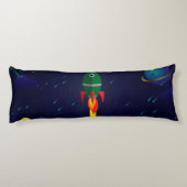 ロケット宇宙船宇宙飛行士 ボディピロー (裏面)