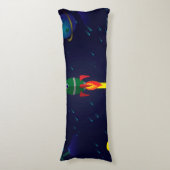 ロケット宇宙船宇宙飛行士 ボディピロー (正面縦)