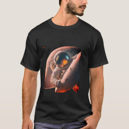 ロケット宇宙飛行士Tシャツ🚀 | 宇宙を探索する Tシャツ