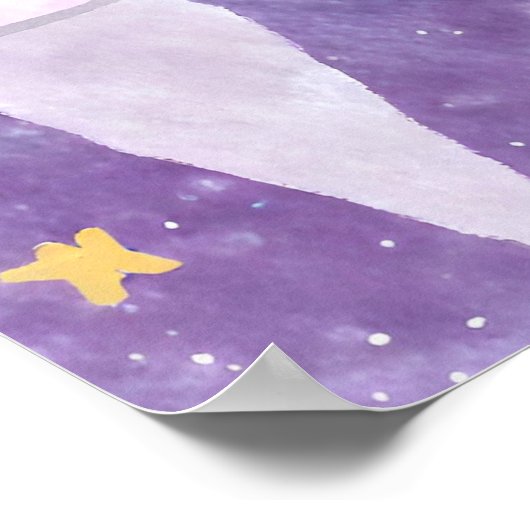 ロケット宇宙 ポスター (角)