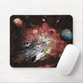 ロケット宇宙 マウスパッド (マウス)