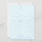 ロケット惑星銀河系と宇宙サンキューカード 案内状 (裏面)