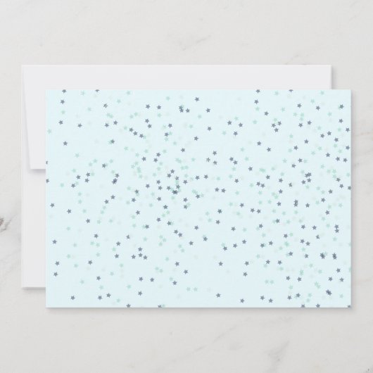 ロケット惑星銀河系と宇宙サンキューカード 案内状 (裏面)