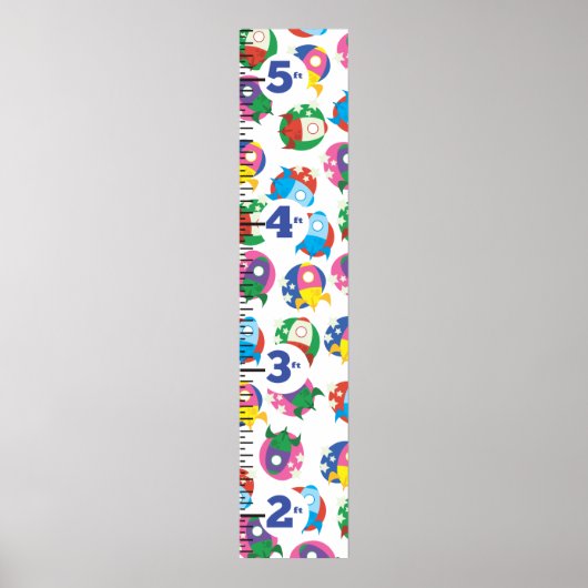 ロケット成長図。 ポスター (正面)