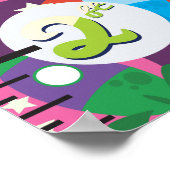 ロケット成長図。 ポスター (角)