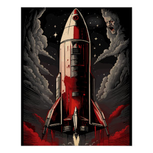 ロケット戦争 ポスター