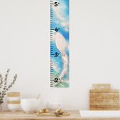 ロケット打ち上げ成長図 ポスター (キッチン)