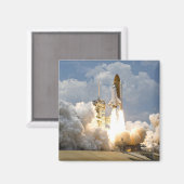ロケット打ち上げ、宇宙・シャトル、 マグネット (正面/裏面)