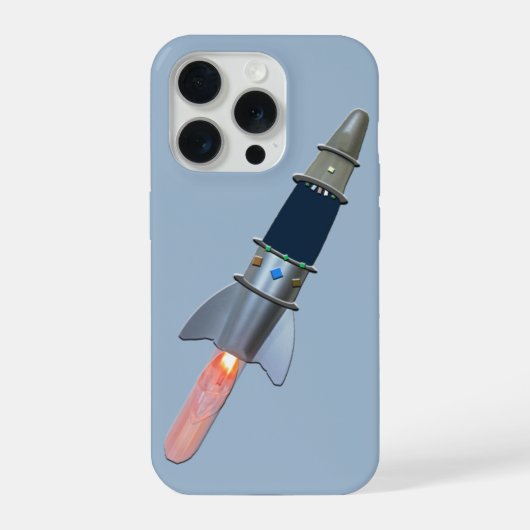 ロケット打ち上げ iPhoneケース (裏面)