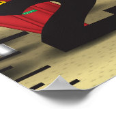 ロケット打上げ成長図 ポスター (角)