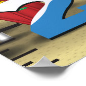 ロケット打上げ成長図 ポスター (角)