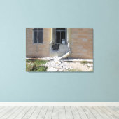 ロケット推進手榴弾 キャンバスプリント (インサイチュ (ウッドフロア))