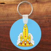 ロケット火星 キーホルダー (正面)