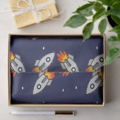 ロケット熱狂するロケット 薄葉紙 (ギフト)