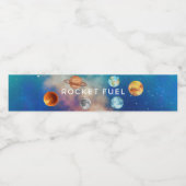 ロケット燃料 ペットボトルラベル (シングルラベル)