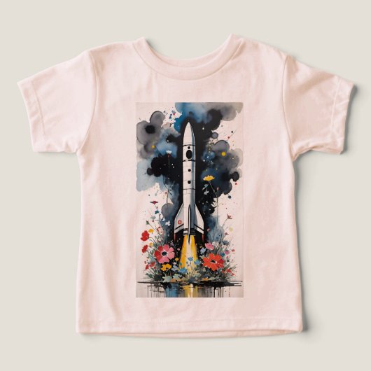 ロケット発射フローラ (デザイン正面)