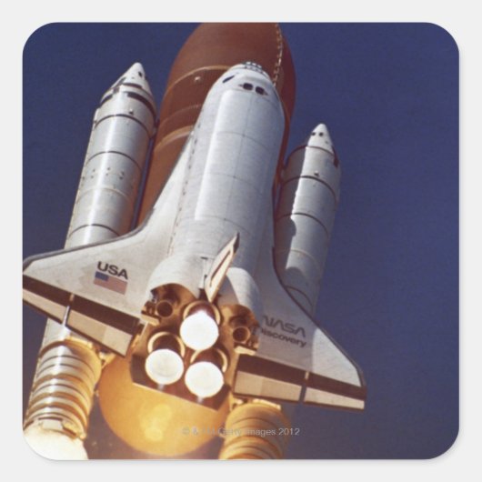 ロケット発射 スクエアシール (正面)