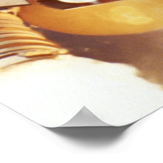 ロケット発射 ポスター (角)