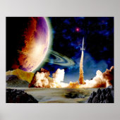 ロケット発射 ポスター (正面)