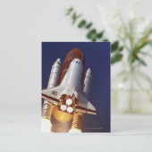 ロケット発射 ポストカード (スタンド正面)