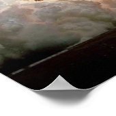 ロケット発射 |星を目指してリーチ ポスター (角)