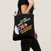 ロケット科学じゃない航空宇宙エンジニアリング トートバッグ (クローズアップ)