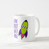 ロケット科学について私に尋ねて下さい コーヒーマグカップ (正面右)