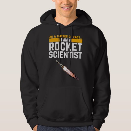 ロケット科学者です 楽しい航空宇宙エンジニア Sc パーカ (正面)