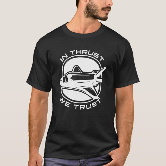 ロケット科学者の宇宙船グラフィック宇宙シャトル Tシャツ (正面)